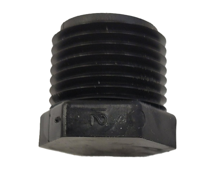 1/2" MPT plastic plug