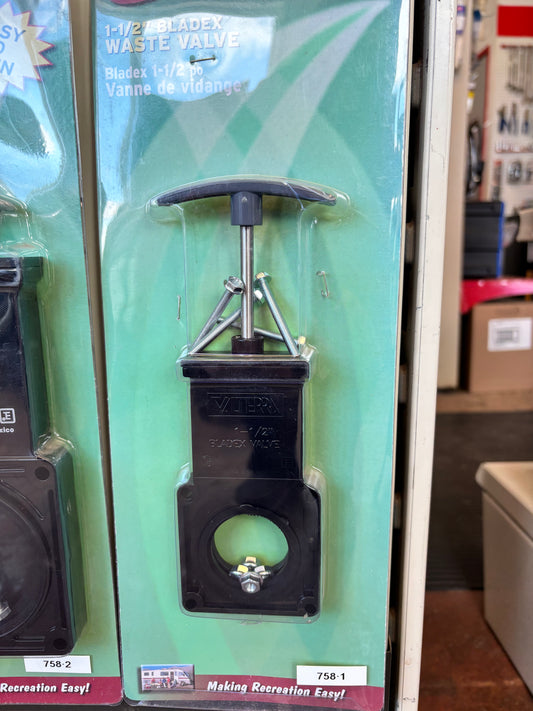 Valve, waste valve
