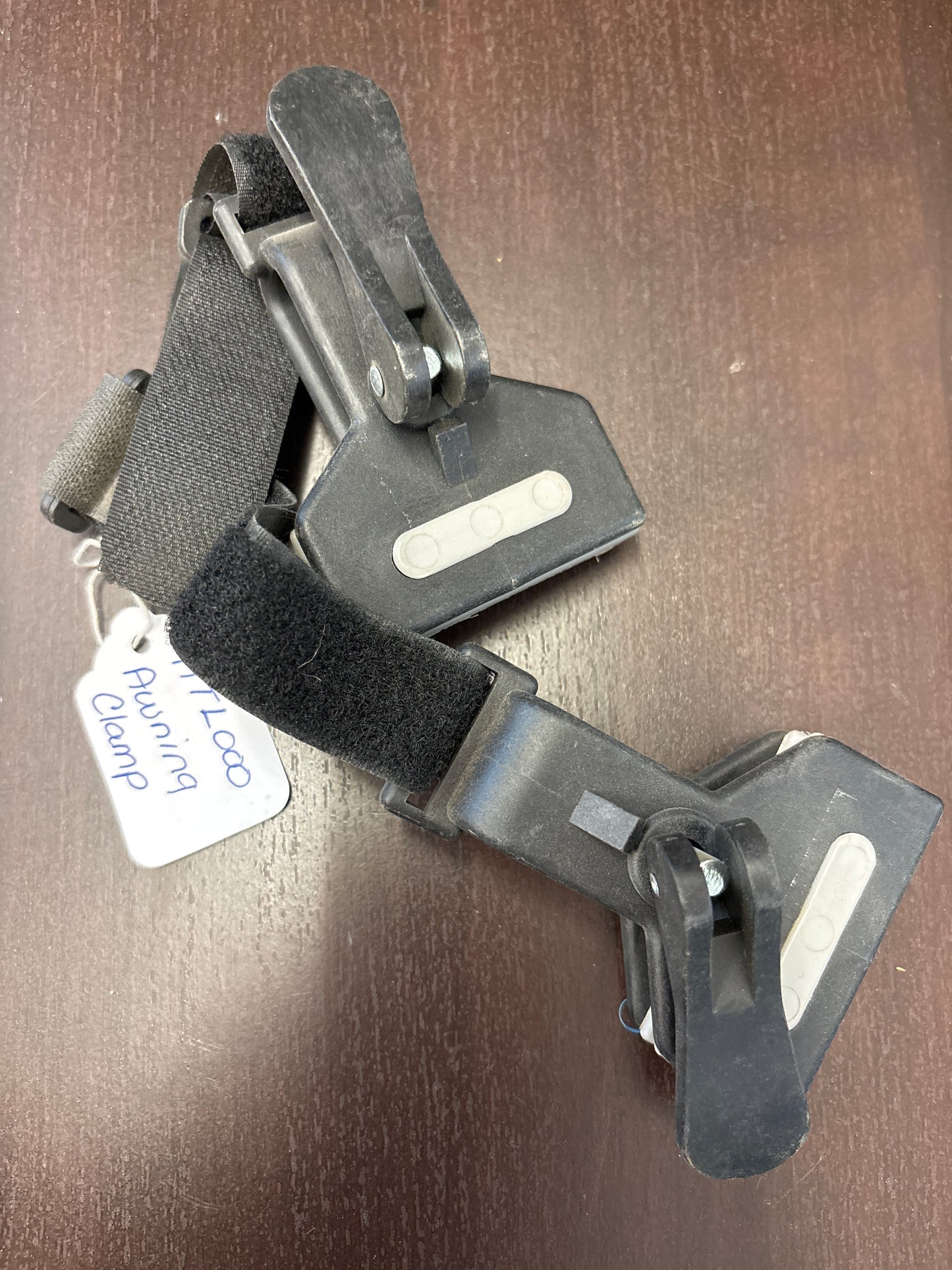 Awning clamps