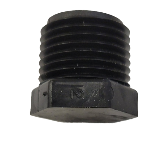 1/2" MPT plastic plug