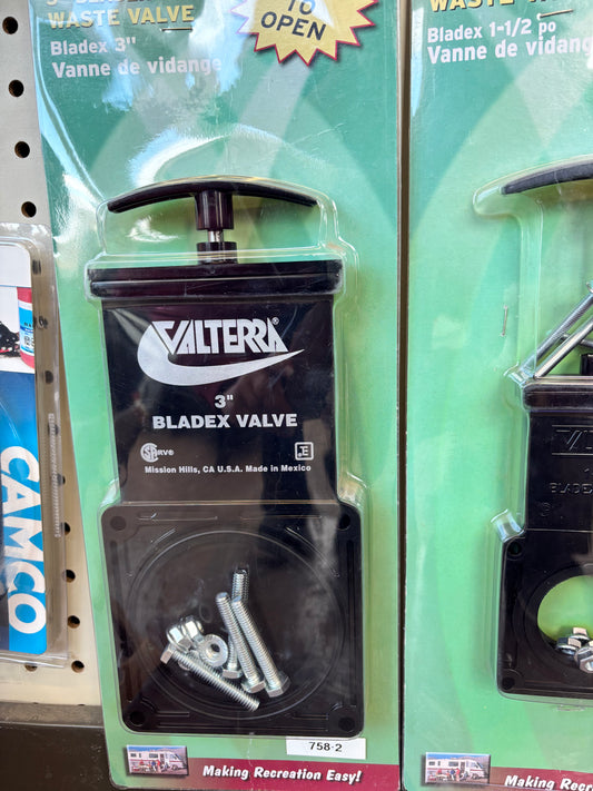 Valve, waste valve