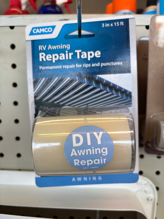 RV awning repair tape